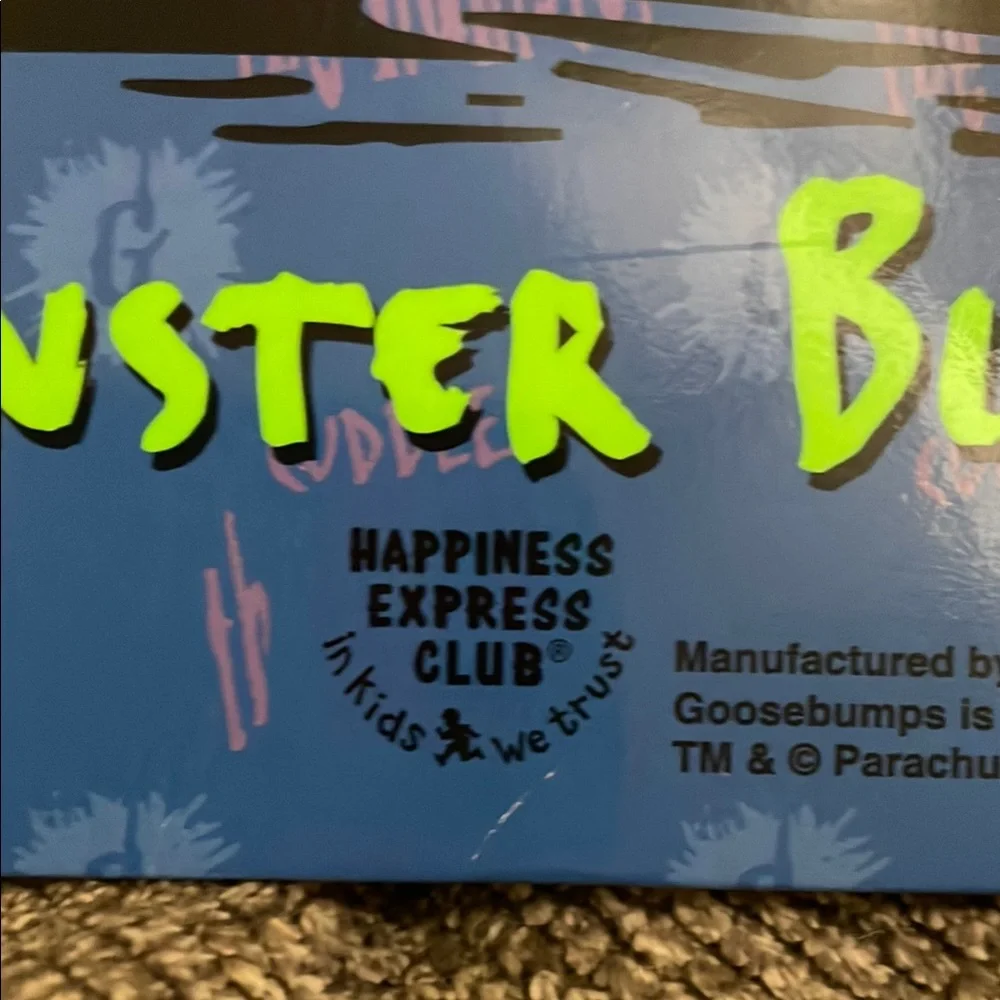 Vintage Unpunched 90’s Goosebumps School Folder 'Monster Blood II' Like New!